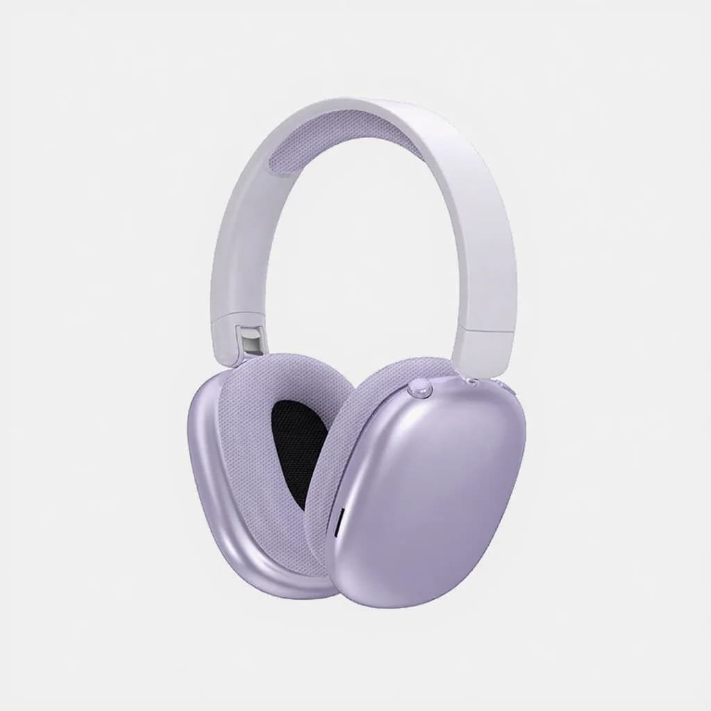 Casque Sans Fil Bluetooth Supra-auriculaire avec Radio FM et Logement Carte TF