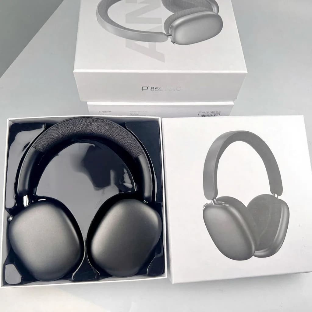 Casque sans fil supra-auriculaire avec réduction active du bruit et longue autonomie