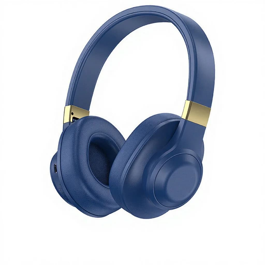 Casque Bluetooth sans fil supra-auriculaire avec basses profondes et longue autonomie