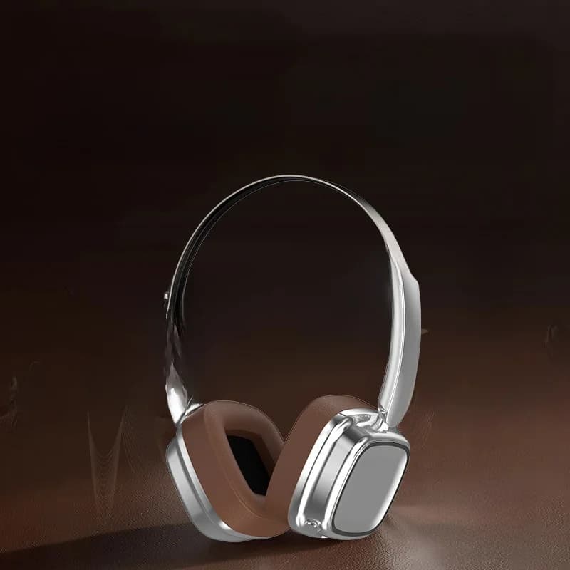 Casque sans fil rétro circum-auriculaire Bluetooth 5.4 basses stéréo