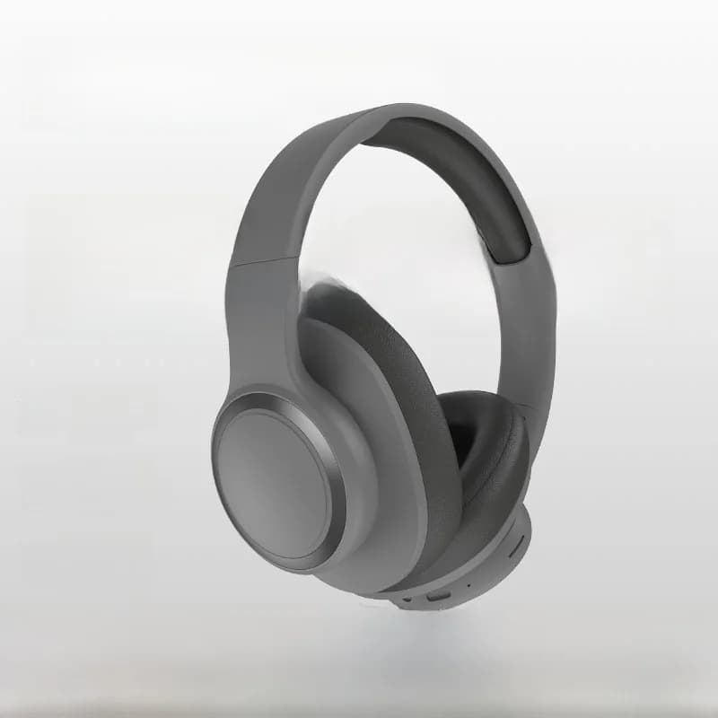 Casque Bluetooth sans fil supra-auriculaire avec radio FM et emplacement pour carte TF