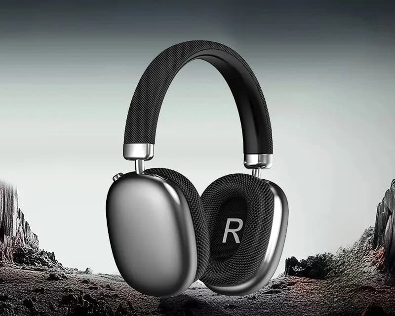 Casque Bluetooth Supra-auriculaire avec Molette, Radio FM et Longue Autonomie