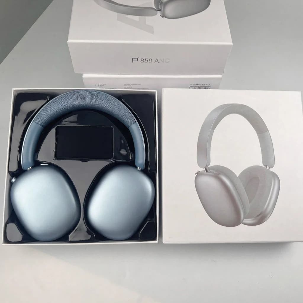 Casque sans fil supra-auriculaire avec réduction active du bruit et longue autonomie