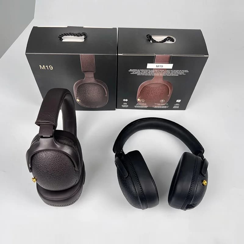 Casque Bluetooth rétro supra-auriculaire sans fil avec micro