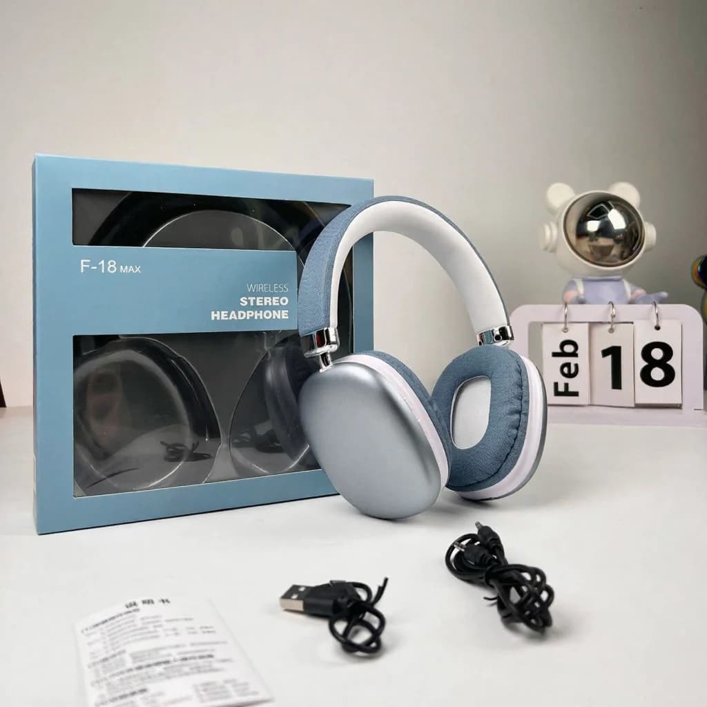 Casque sans fil supra-auriculaire avec Bluetooth 5.4 et longue autonomie