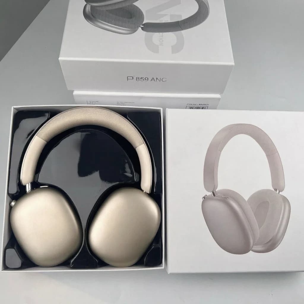 Casque sans fil supra-auriculaire avec réduction active du bruit et longue autonomie