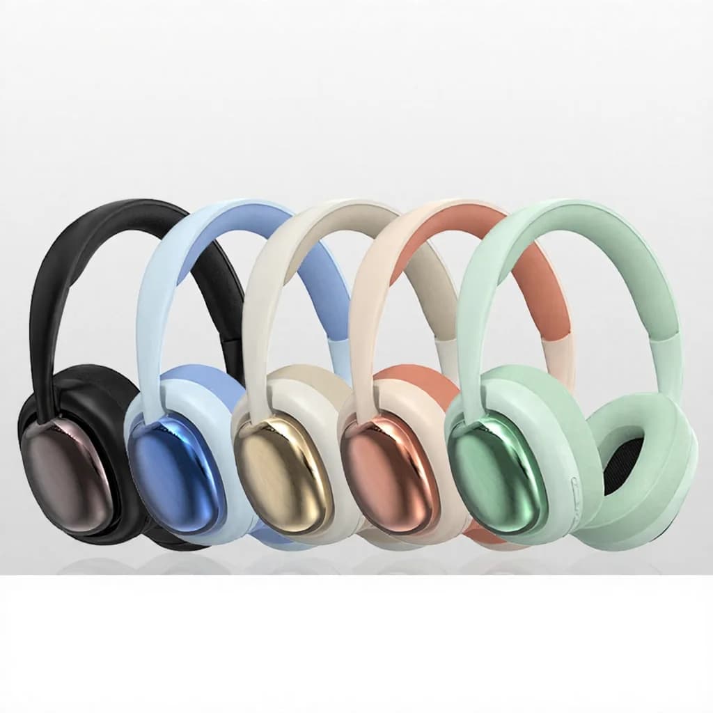 Casque sans fil circum-auriculaire avec Bluetooth 5.3 et longue autonomie