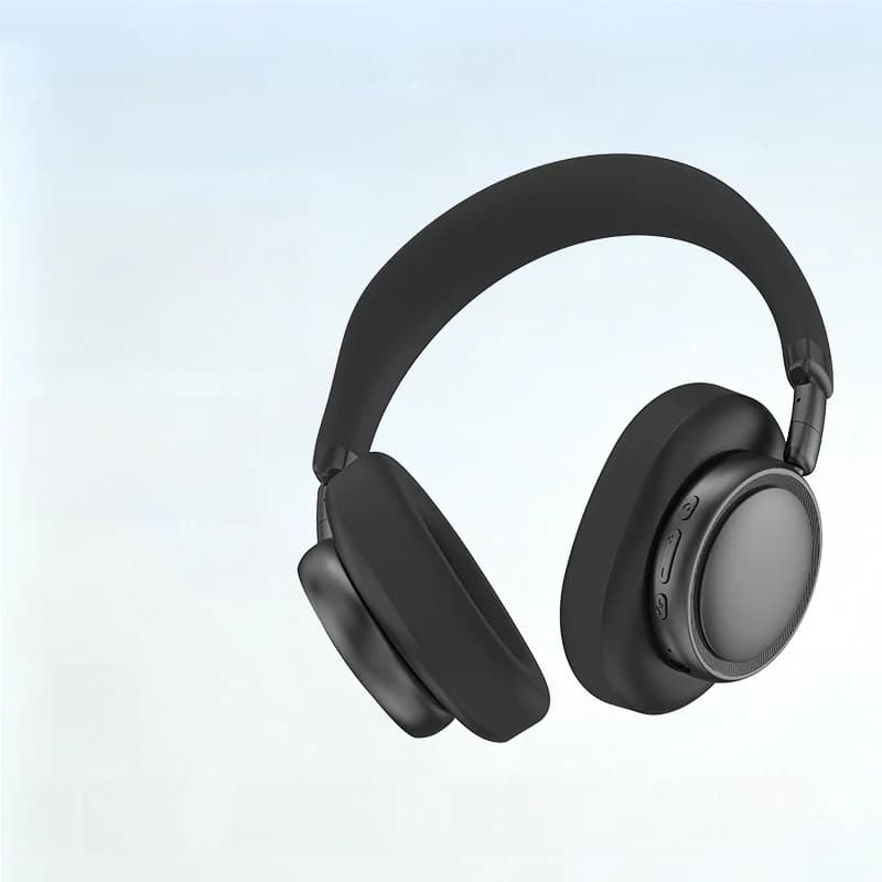 Casque sans fil Bluetooth supra-auriculaire avec basses profondes et charge Type-C