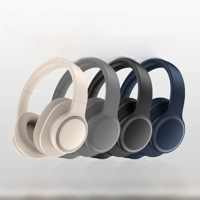 Casque Bluetooth supra-auriculaire avec réduction active du bruit et microphone