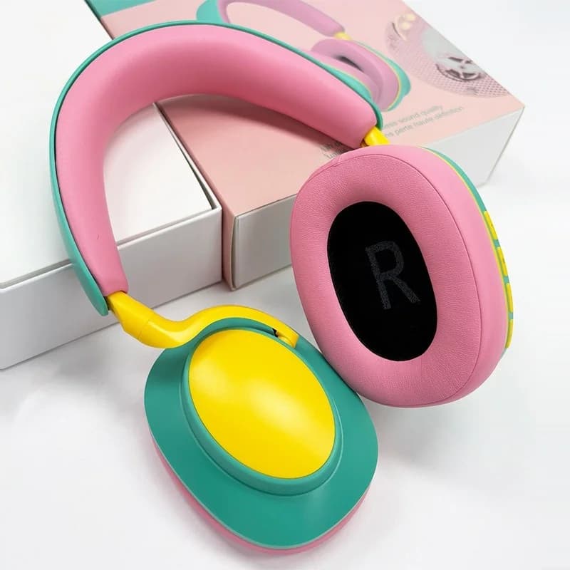 Casque sans fil supra-auriculaire Bluetooth avec micro, radio FM, Type-C