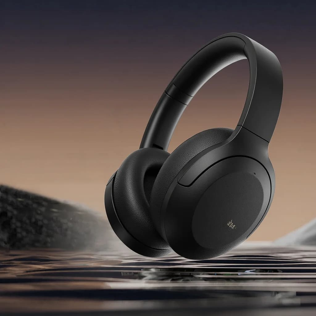 Casque Bluetooth supra-auriculaire sans fil stéréo à réduction active du bruit