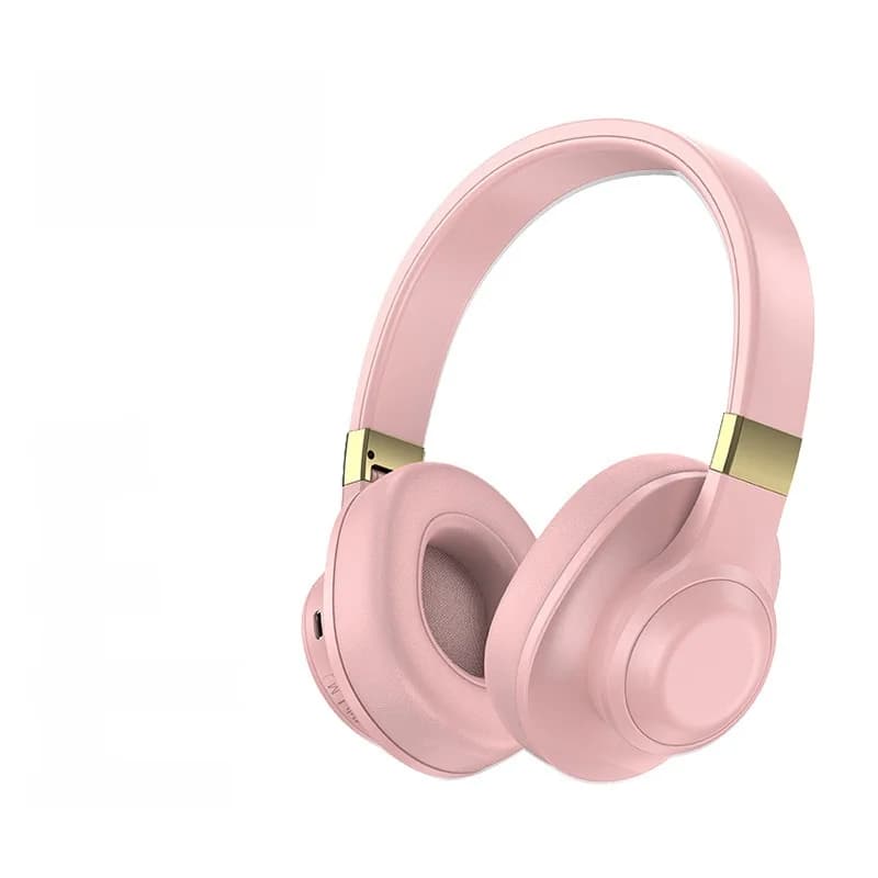 Casque Bluetooth sans fil supra-auriculaire avec basses profondes et longue autonomie