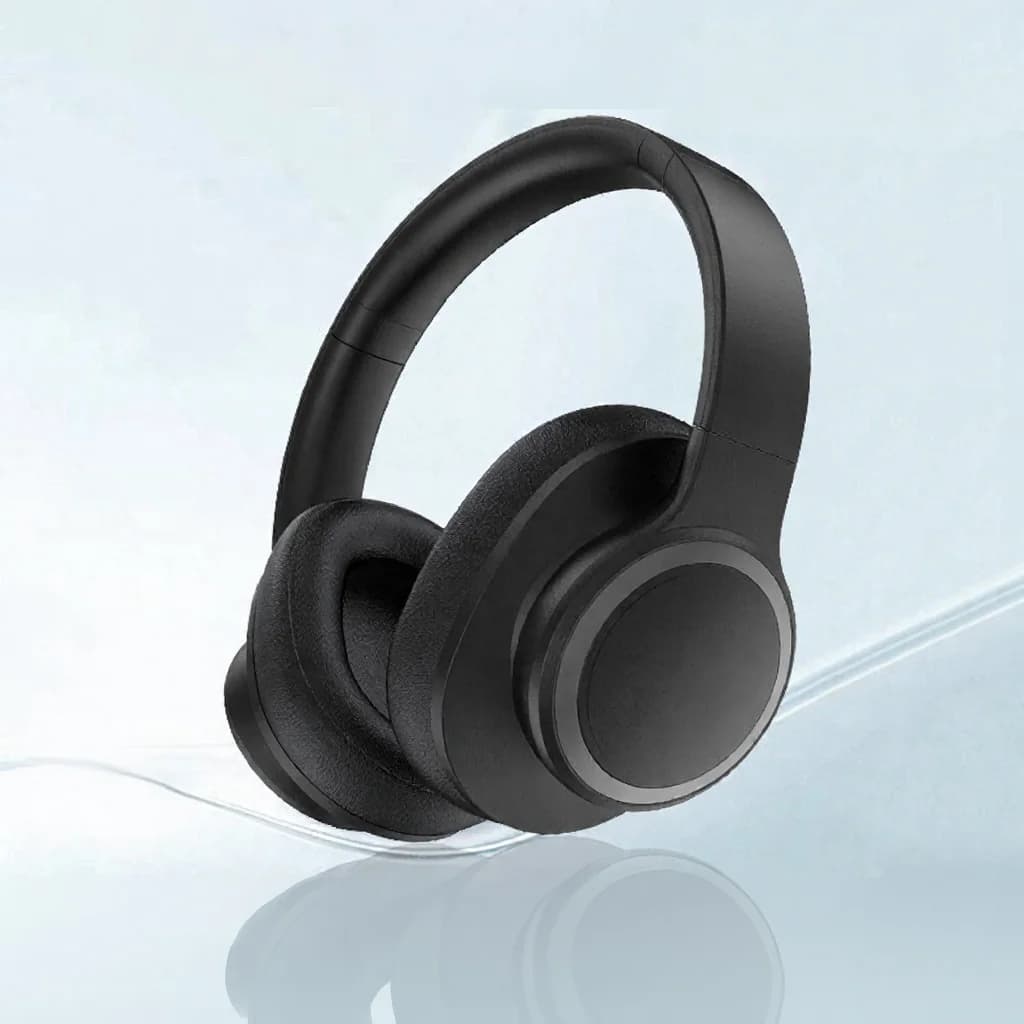 Casque sans fil supra-auriculaire avec réduction active du bruit et Bluetooth 5.4