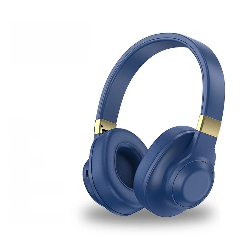 Casque Bluetooth sans fil supra-auriculaire avec basses profondes et longue autonomie