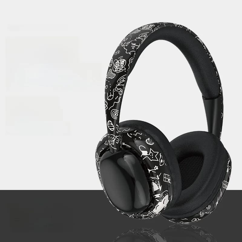 Casque Bluetooth supra-auriculaire avec basses profondes et connectivité sans fil