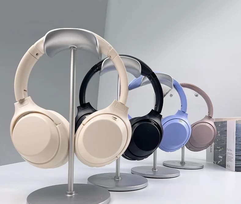 Casque sans fil Bluetooth supra-auriculaire avec réduction active du bruit
