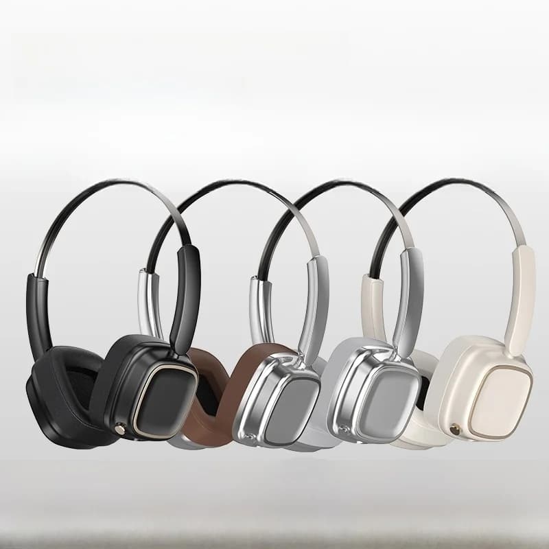 Casque Bluetooth Rétro Supra-auriculaire Sans Fil 5.4 Stéréo