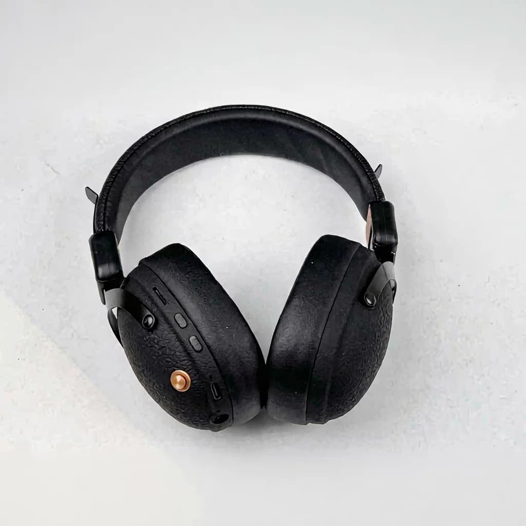 Casque sans fil rétro supra-auriculaire Bluetooth 5.4 avec longue autonomie