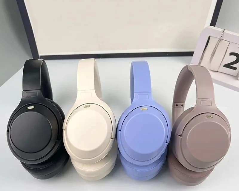 Casque sans fil Bluetooth supra-auriculaire avec réduction active du bruit