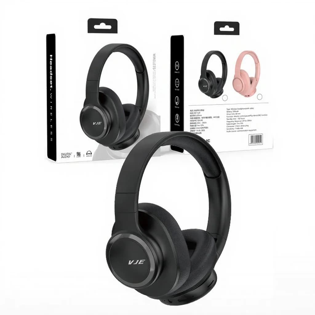 Casque sans fil supra-auriculaire avec longue autonomie et Bluetooth 5.4