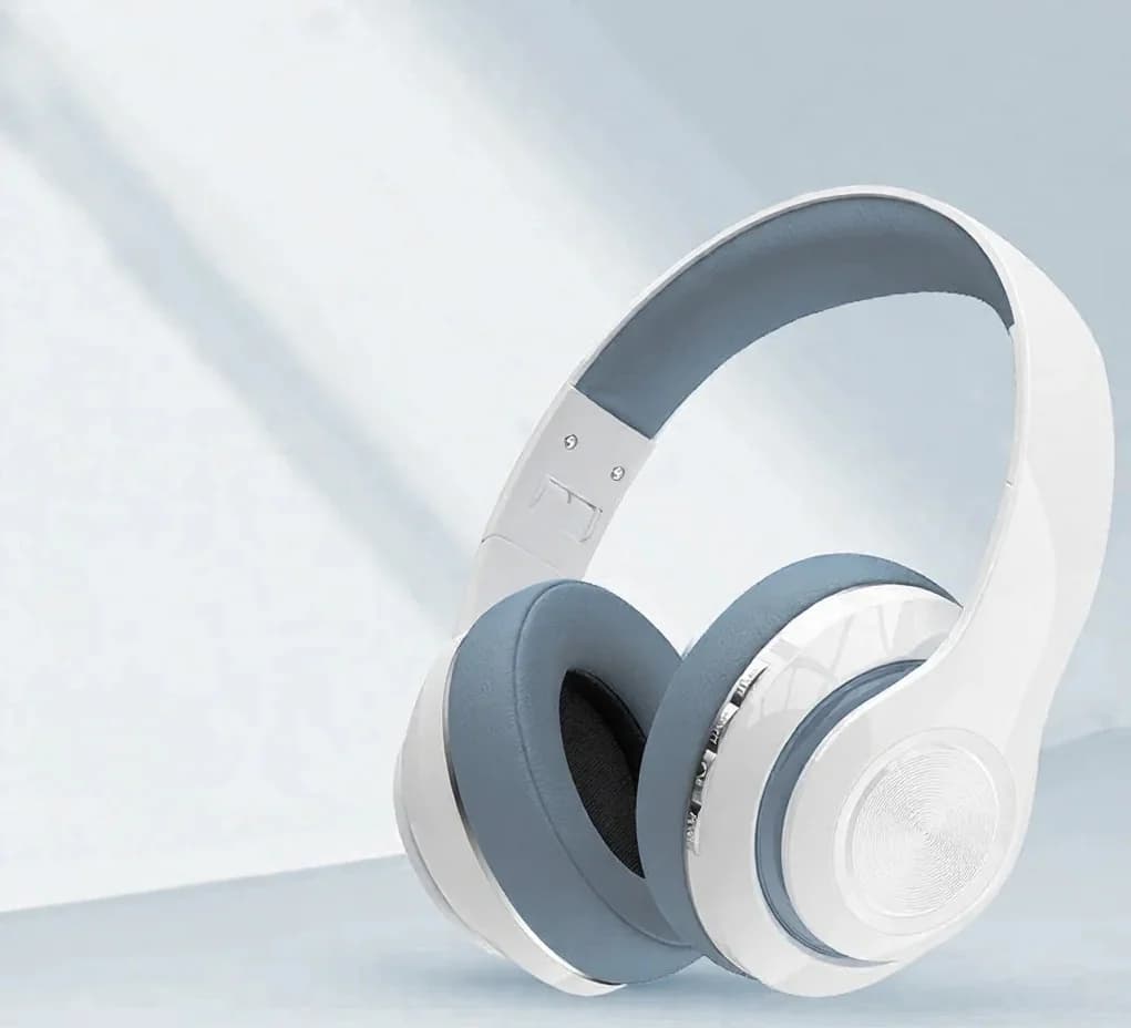 Casque sans fil supra-auriculaire avec radio FM et slot TF