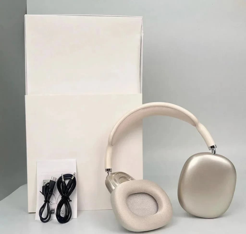 Casque sans fil supra-auriculaire avec oreillettes magnétiques et arceau en maille
