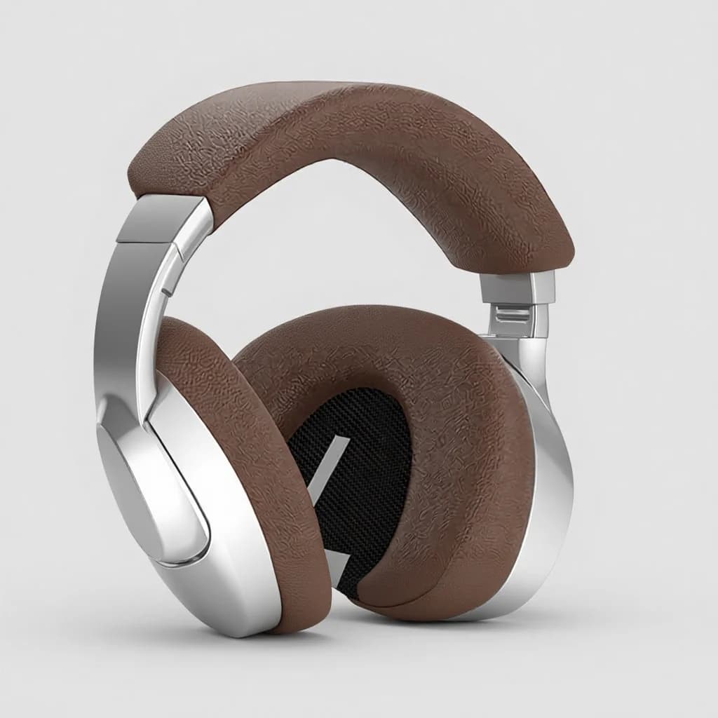 Casque Bluetooth sans fil rétro supra-auriculaire stéréo avec micro