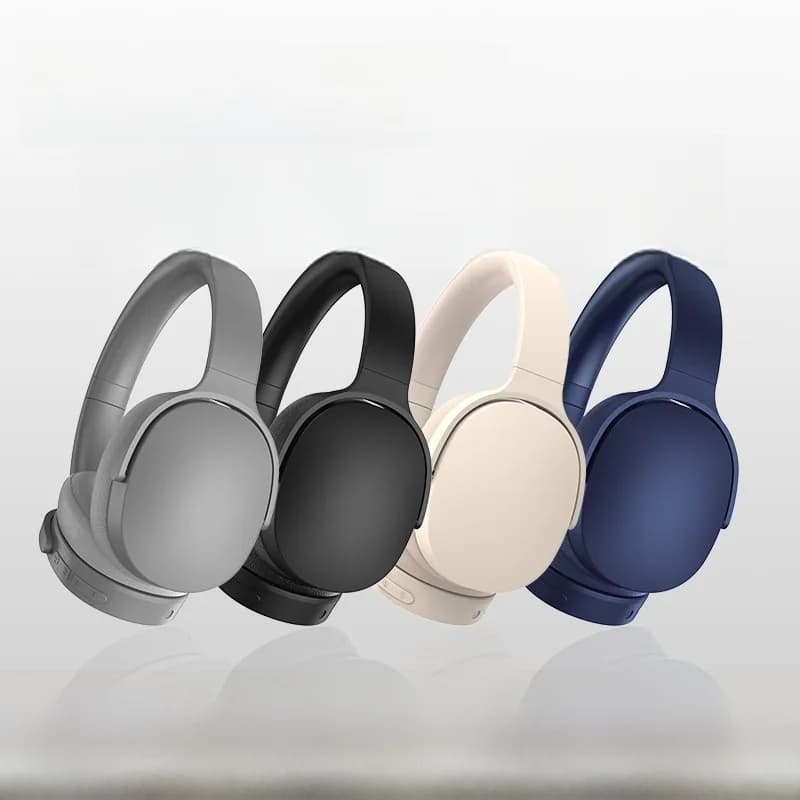 Casque sans fil supra-auriculaire avec réduction active du bruit et longue autonomie