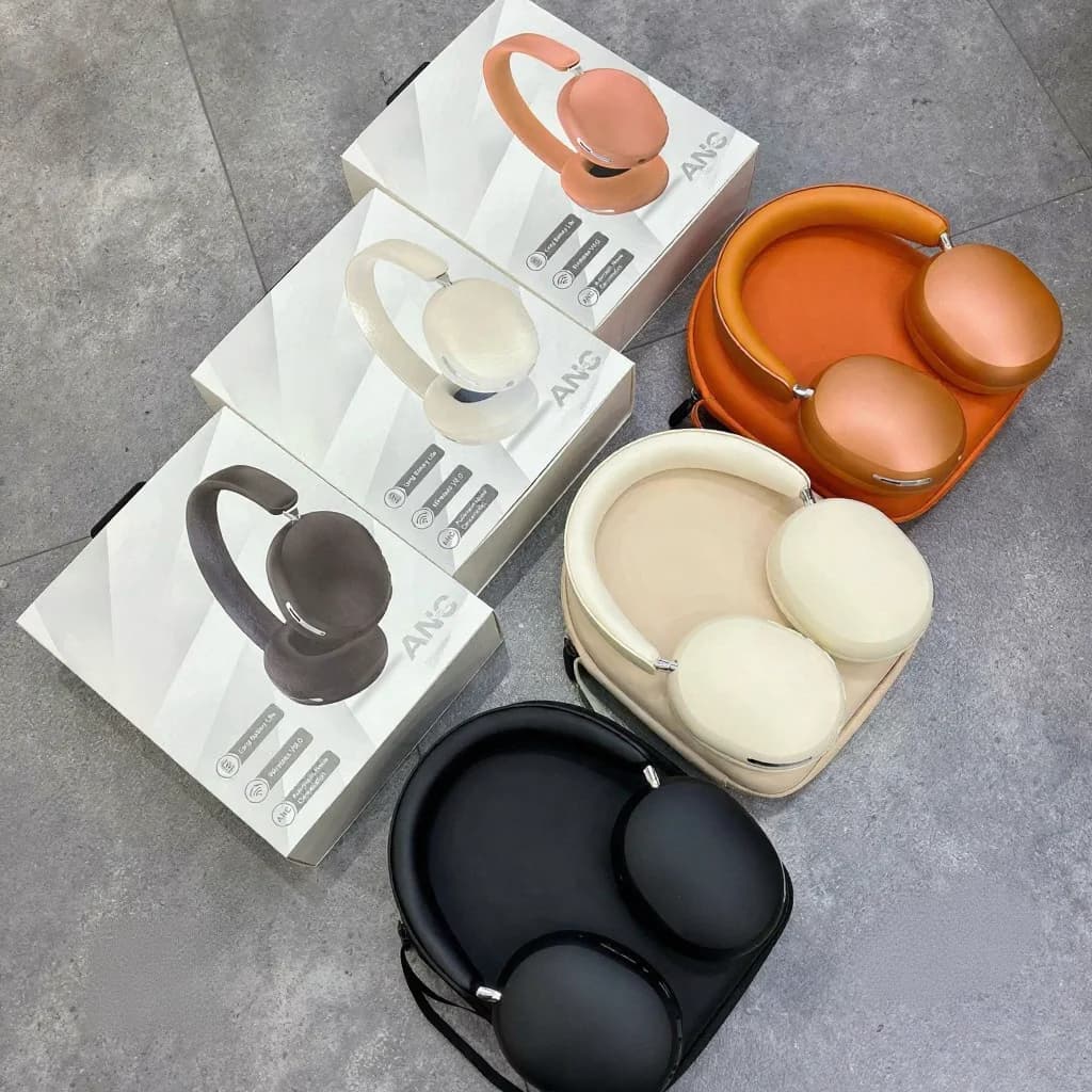 Casque sans fil supra-auriculaire avec ANC et charge Type-C
