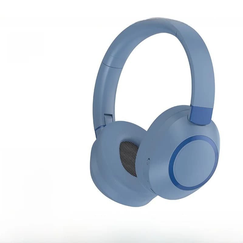 Casque Bluetooth sans fil à réduction de bruit active, supra-auriculaire, stéréo