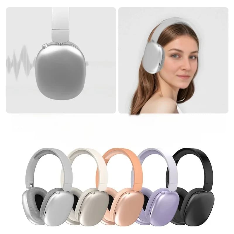 Casque Bluetooth sans fil à réduction active du bruit avec micro