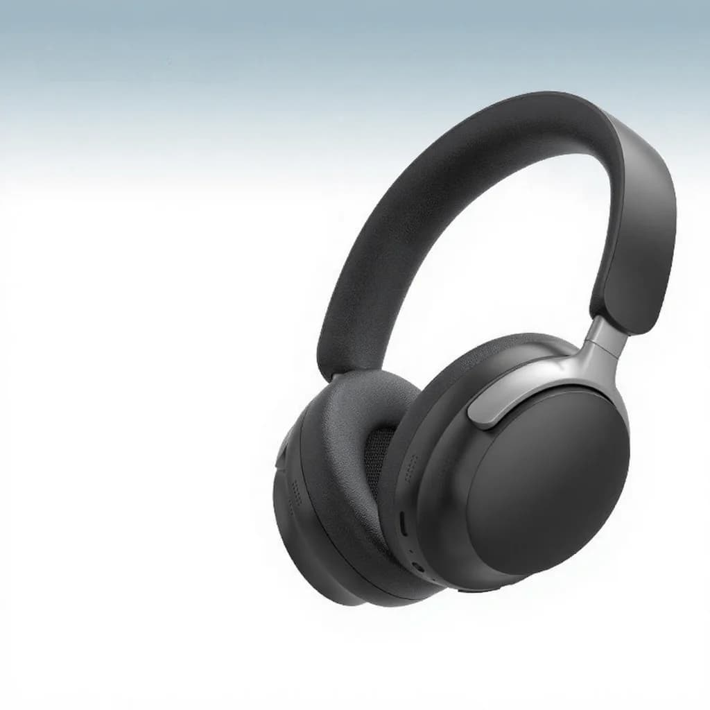 Casque sans fil supra-auriculaire avec radio FM et longue autonomie