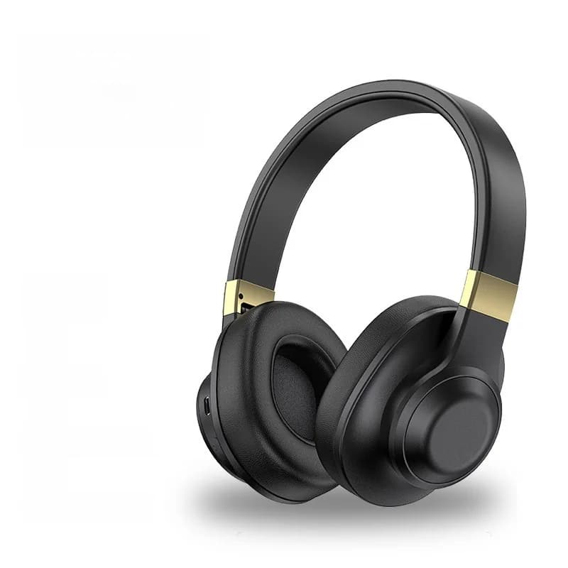 Casque Bluetooth sans fil supra-auriculaire avec basses profondes et longue autonomie