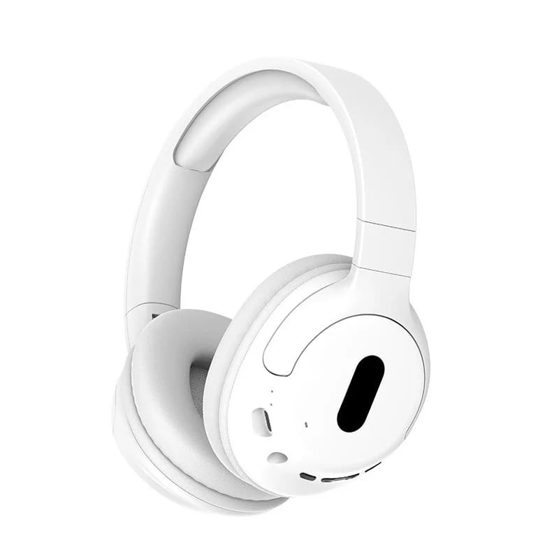 Casque Bluetooth sans fil circum-auriculaire avec micro, design léger