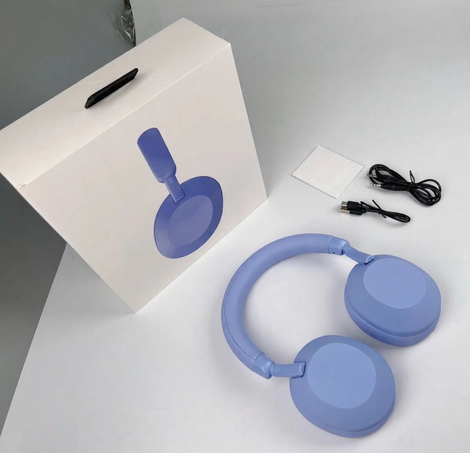 Casque Bluetooth sans fil à réduction active de bruit supra-auriculaire stéréo