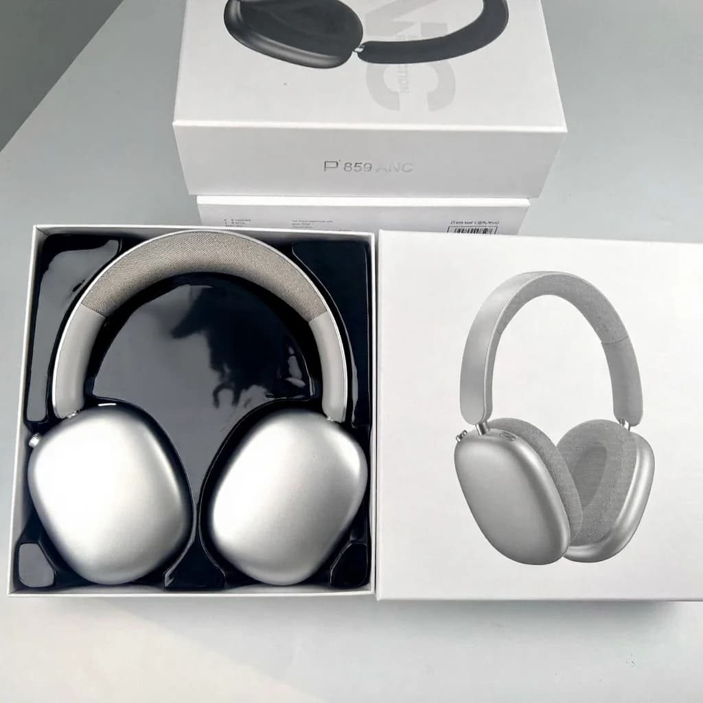 Casque sans fil supra-auriculaire avec réduction active du bruit et longue autonomie