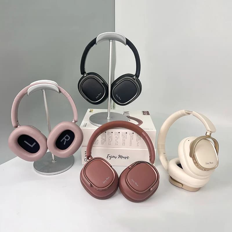 Casque Bluetooth rétro supra-auriculaire avec réduction active du bruit
