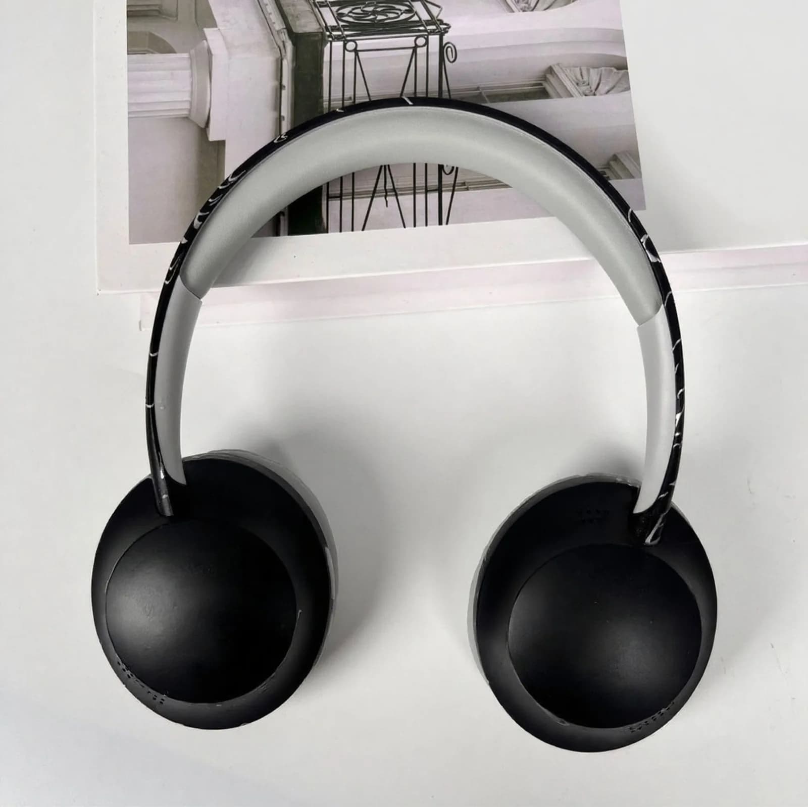 Casque sans fil supra-auriculaire Bluetooth 5.4 avec emplacement pour carte TF