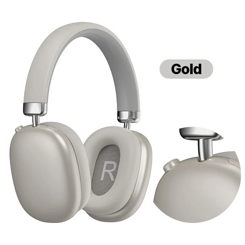 Casque sans fil circum-auriculaire Bluetooth 5.4 longue autonomie pliable