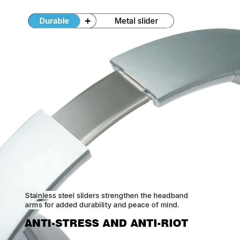 Casque Bluetooth sans fil circum-auriculaire à longue autonomie