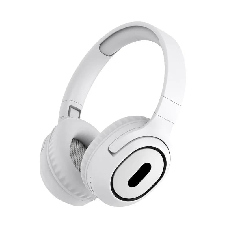 Casque sans fil Bluetooth circum-auriculaire avec radio FM et longue autonomie
