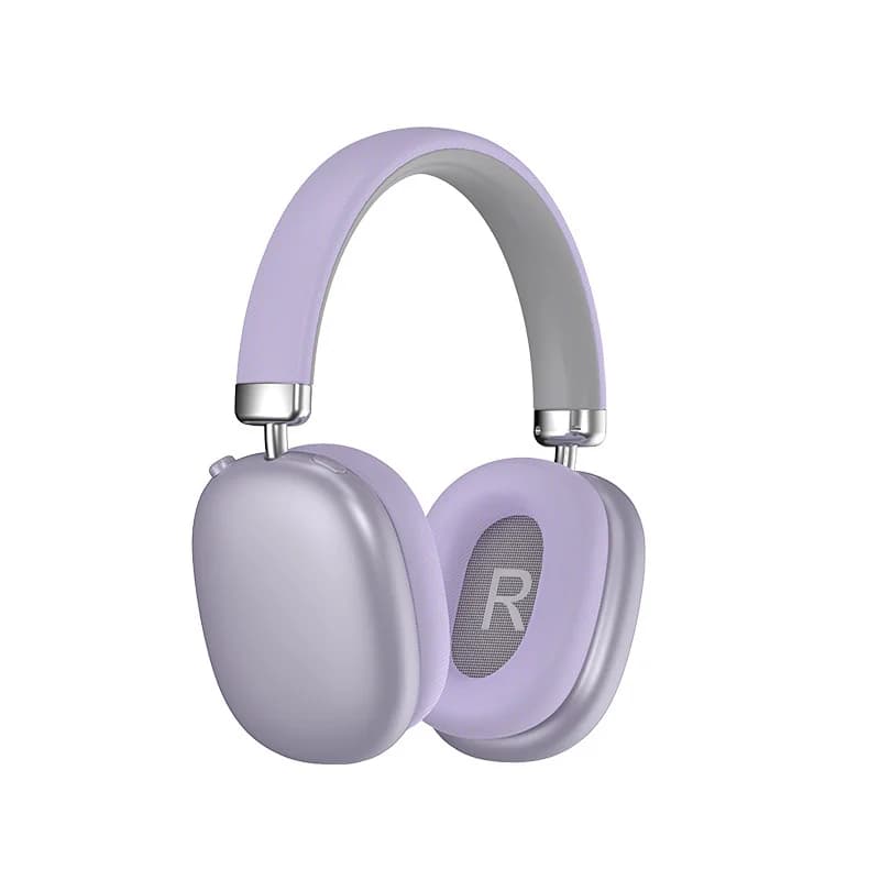 Casque Bluetooth Supra-auriculaire avec Molette, Radio FM et Longue Autonomie