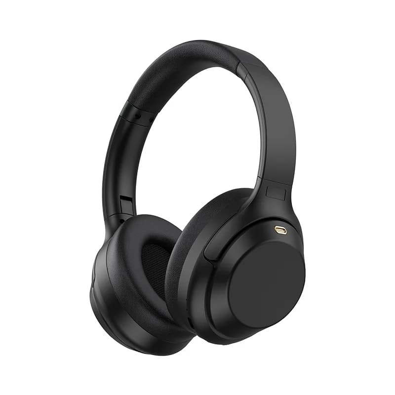 Casque sans fil Bluetooth supra-auriculaire avec réduction active du bruit